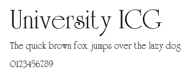 University ICG Preview