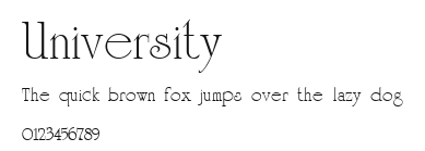 University Preview