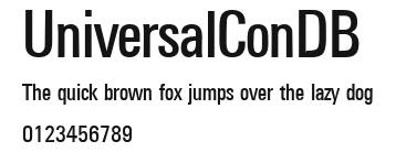UniversalConDB Preview
