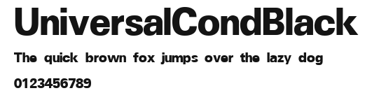 UniversalCondBlack Preview