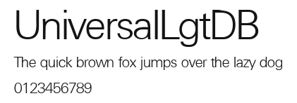 UniversalLgtDB Preview