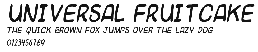 Universal fruitcake Preview
