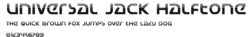 Universal Jack Halftone Preview