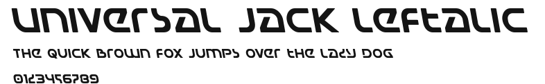 Universal Jack Leftalic Preview