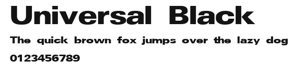 Universal Black Preview