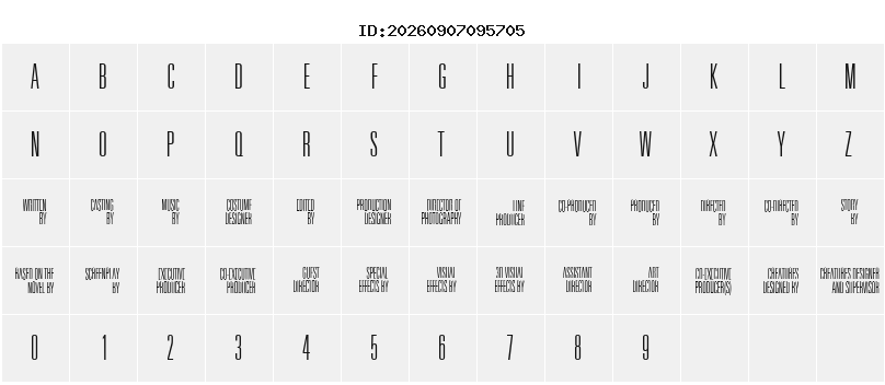Character Map