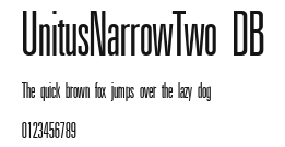 UnitusNarrowTwo DB Preview