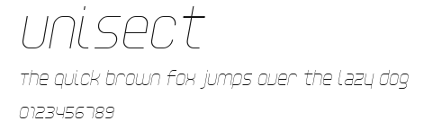 Unisect Preview
