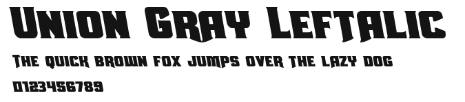 Union Gray Leftalic Preview