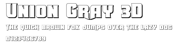 Union Gray 3D Preview