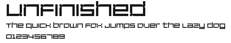Unfinished Preview