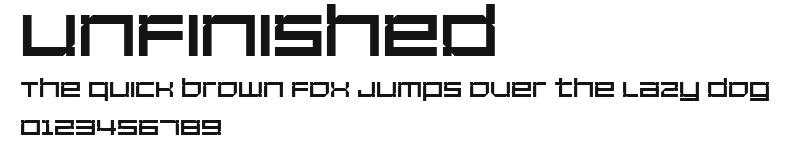 Unfinished Preview