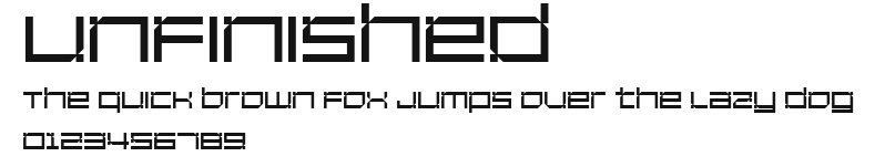 Unfinished Preview