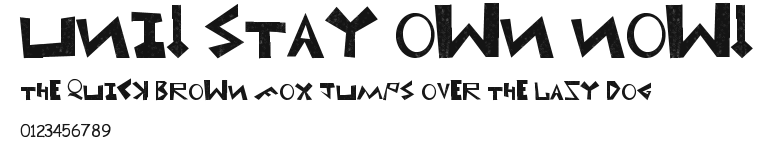 Uni! Stay own now! Preview