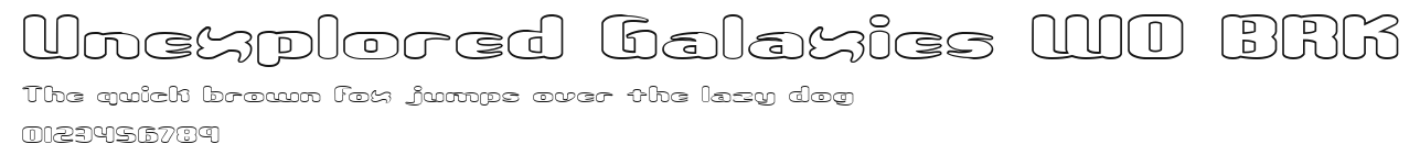 Unexplored Galaxies WO BRK Preview