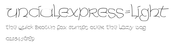 UncialeXpress-Light Preview