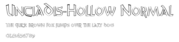 UnciaDis-Hollow Normal Preview