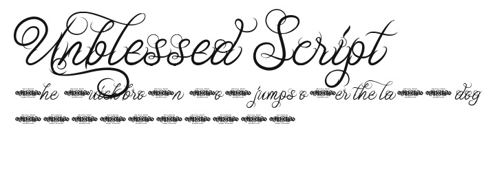 Unblessed Script Preview