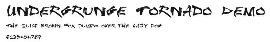 Undergrunge Tornado Demo Preview