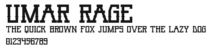 Umar Rage Preview