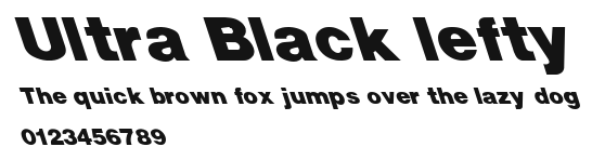 Ultra Black lefty Preview