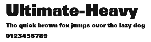 Ultimate-Heavy Preview