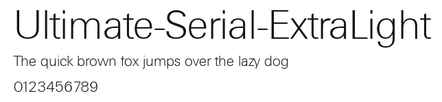Ultimate-Serial-ExtraLight Preview