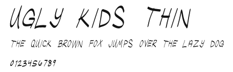 Ugly Kids Thin Preview