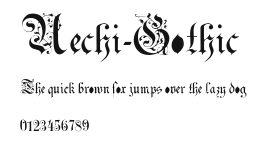 Uechi-Gothic Preview