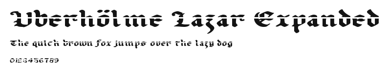 Uberhölme Lazar Expanded Preview