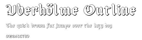Uberhölme Outline Preview