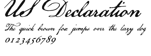 US Declaration Preview