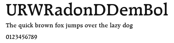 URWRadonDDemBol Preview