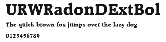 URWRadonDExtBol Preview