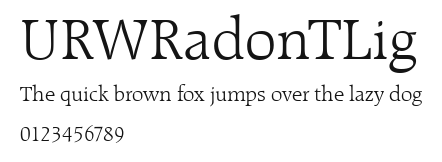 URWRadonTLig Preview