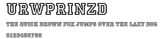 URWPrinzD Preview