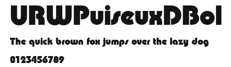 URWPuiseuxDBol Preview