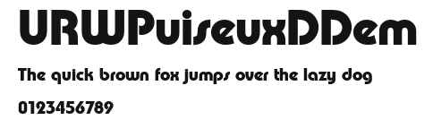 URWPuiseuxDDem Preview