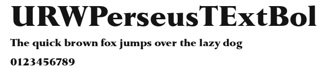 URWPerseusTExtBol Preview