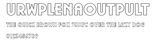 URWPlenaOutPUlt Preview