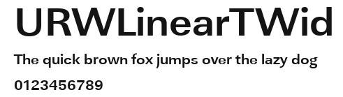 URWLinearTWid Preview