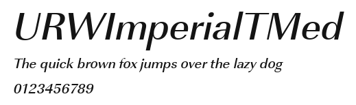 URWImperialTMed Preview