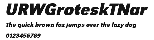 URWGroteskTNar Preview