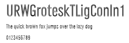 URWGroteskTLigConIn1 Preview