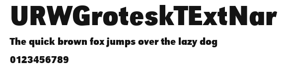 URWGroteskTExtNar Preview