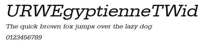 URWEgyptienneTWid Preview