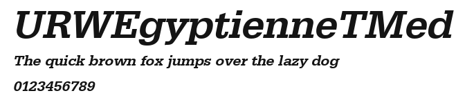 URWEgyptienneTMed Preview