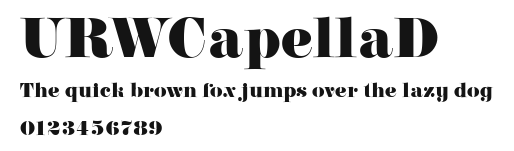 URWCapellaD Preview