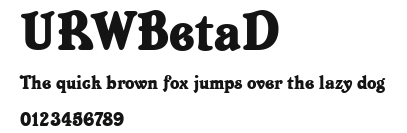 URWBetaD Preview