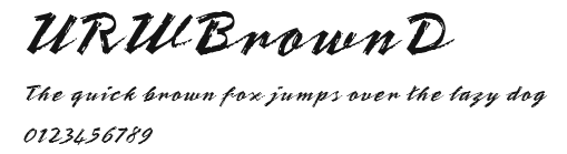 URWBrownD Preview